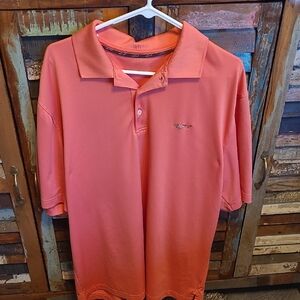 Greg Norman Collection Salmon Polo Shirt